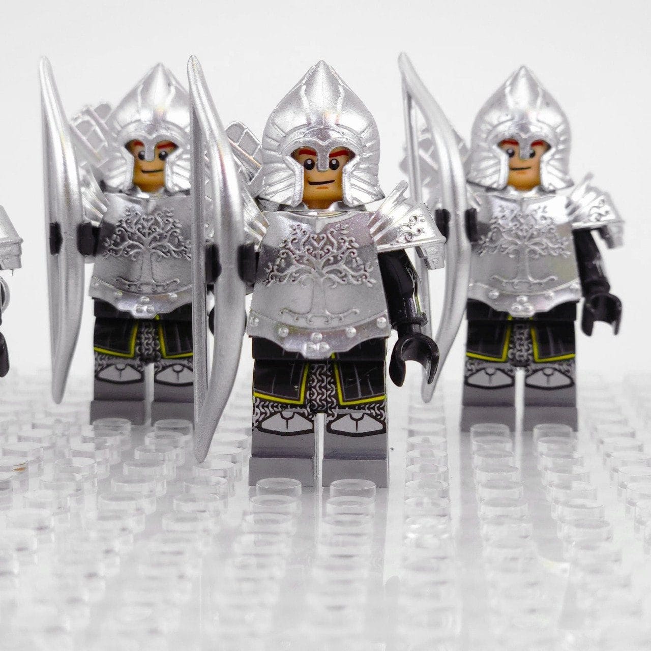 Lord the Rings Soldiers Gondor Bows Block Figures Set 5pcs