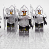 Lord the Rings Soldiers Gondor Bows Block Figures Set 5pcs