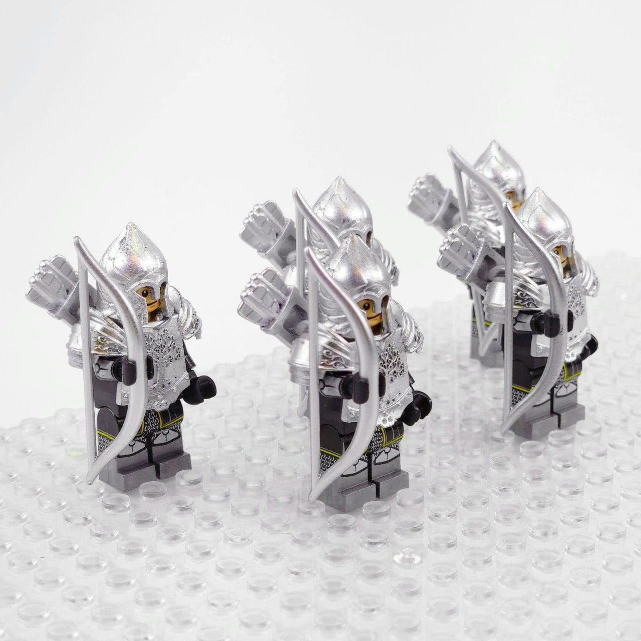 Lord the Rings Soldiers Gondor Bows Block Figures Set 5pcs