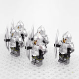 Lord the Rings Soldiers Gondor Bows Block Figures Set 5pcs