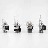 Lord the Rings Soldiers Gondor Swords Block Figures Set 5pcs