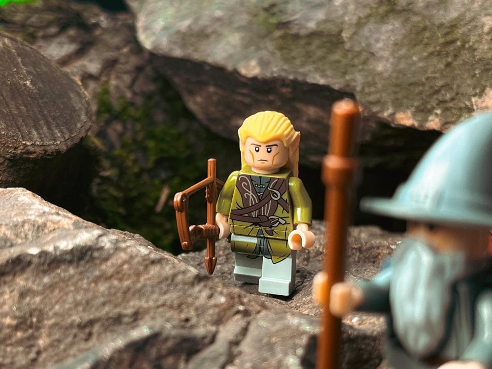 Lord the Rings The Fellowship the Rings Block Figures Set 9pcs