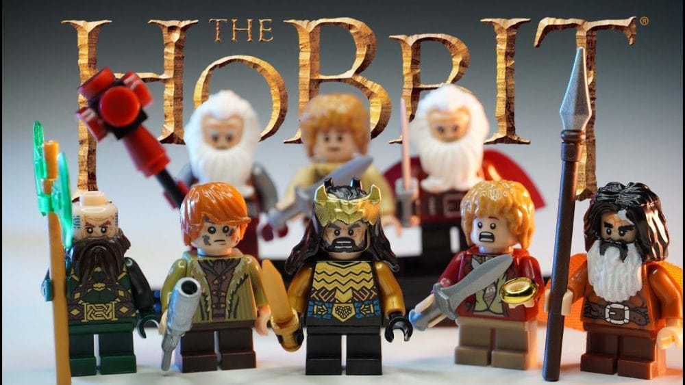 Lord the Rings The Hobbit Block Figures Set 8pcs