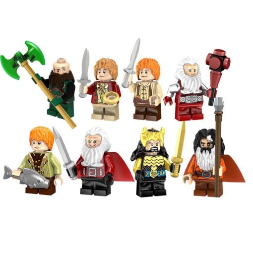 Lord the Rings The Hobbit Block Figures Set 8pcs