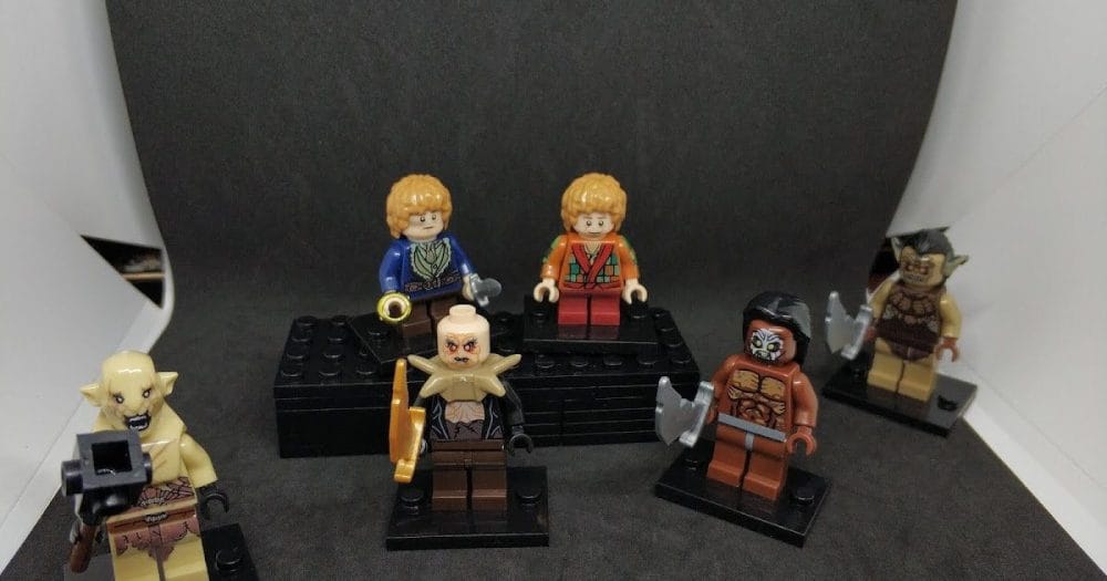 Lord the Rings Block Figures Set 8pcs