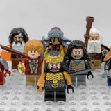 Lord the Rings The Hobbit Thorins Company Block Figures Set 12pcs
