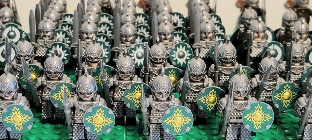 Lord the Rings The Riders Rohan Block Figures Set 80pcs