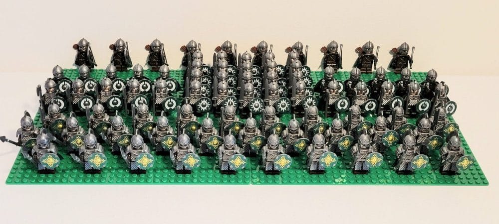 Lord the Rings The Riders Rohan Block Figures Set 80pcs