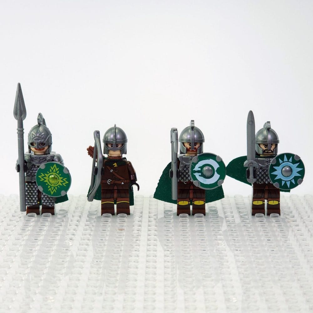 Lord the Rings The Riders Rohan Block Figures Set 80pcs
