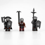 Lord the Rings Uruk-Hai Archers Block Figures Set 5pcs