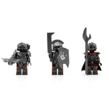 Lord the Rings Uruk-Hai Archers Block Figures Set 5pcs
