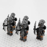 Lord the Rings Uruk-Hai Archers Block Figures Set 5pcs