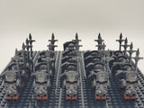 Lord the Rings Uruk-Hai Heavy Armour Block Figures Set 21pcs
