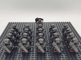 Lord the Rings Uruk-Hai Heavy Armour Block Figures Set 21pcs