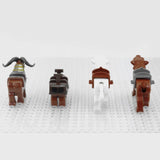 Lord the Rings Wargs, Boars and War Goat Mounts for Block Figures