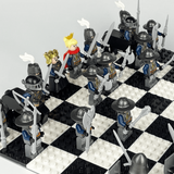 Medieval Black Lion Knights Block Figures Set