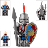 Medieval Castle Knights Block Figures