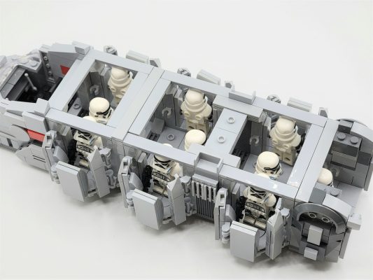 K79-S80 Imperial Troop Transport With Stormtroopers MOC Set
