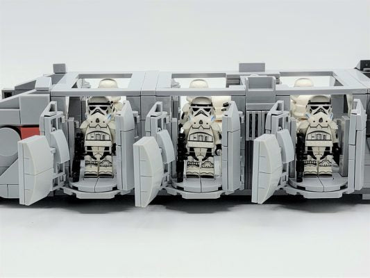 K79-S80 Imperial Troop Transport With Stormtroopers MOC Set