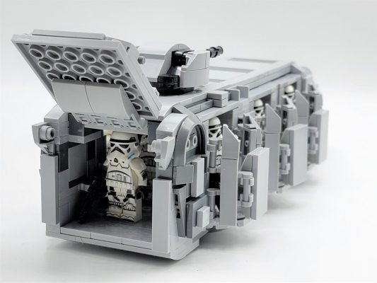 K79-S80 Imperial Troop Transport With Stormtroopers MOC Set