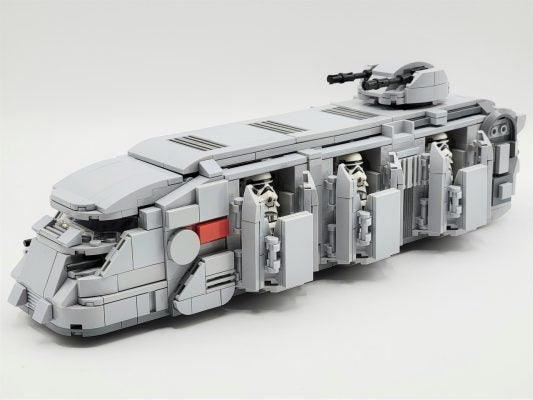 K79-S80 Imperial Troop Transport With Stormtroopers MOC Set