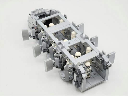 K79-S80 Imperial Troop Transport With Stormtroopers MOC Set