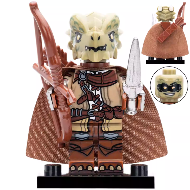 Dragon Clan Warriors Block Figures Set of 4pcs