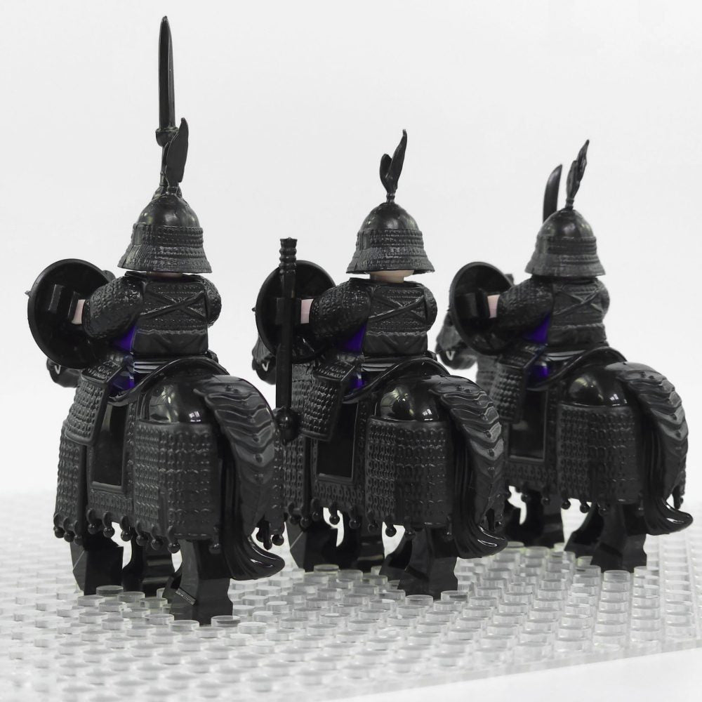 Medievel Cataphracts Iron Pagoda Horsemen Block Figures