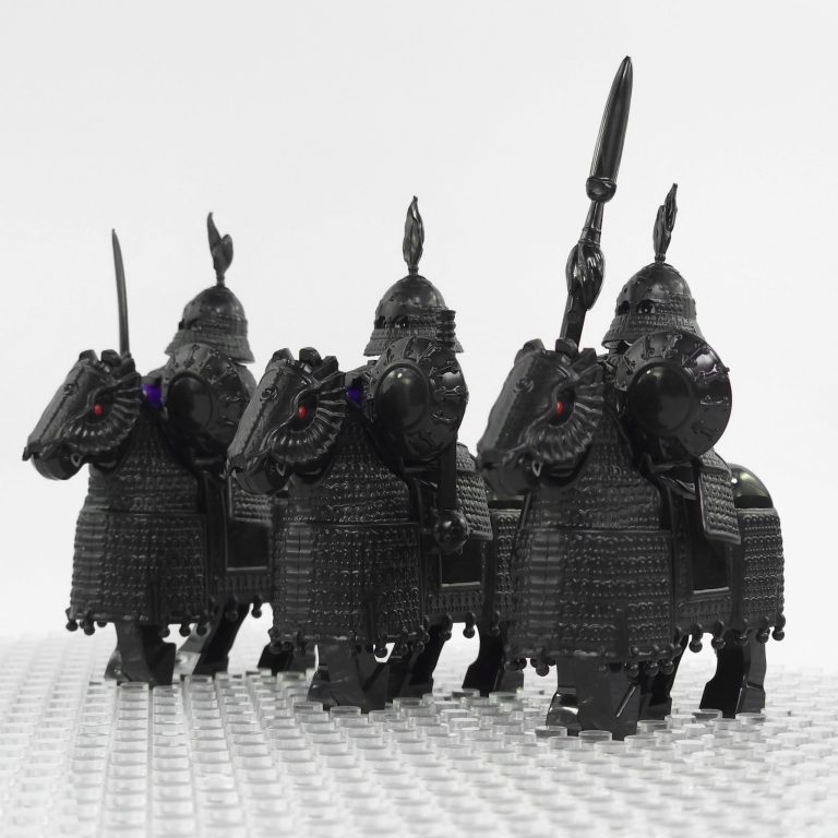 Medievel Cataphracts Iron Pagoda Horsemen Block Figures
