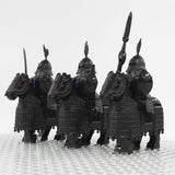Medievel Cataphracts Iron Pagoda Horsemen Block Figures