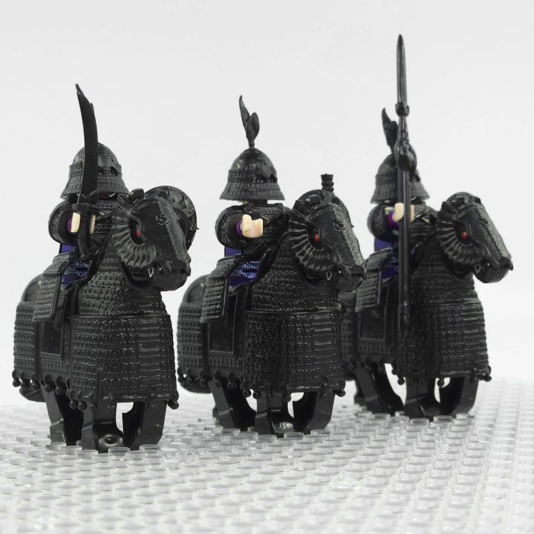 Medievel Cataphracts Iron Pagoda Horsemen Block Figures