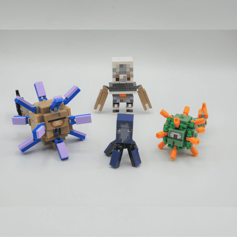 Minecraft Mobs Block Figures Blocks Mega Set