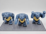 Lord the Rings Cave Trolls Minifigures Set 3pcs (9cm Block Figures)