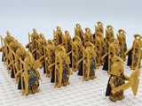 Lord the Rings High Elves Bows Block Figures Set 21pcs