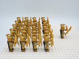 Lord the Rings High Elves Swords Block Figures Set 21pcs