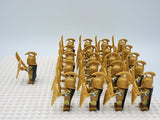 Lord the Rings High Elves Swords Block Figures Set 21pcs
