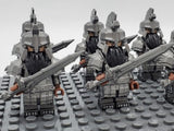 Lord the Rings Iron Hill Dwarves Great Swords Block Figures Set 10pcs