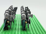 Lord the Rings Riders Rohan Axes Block Figures Set 10pcs