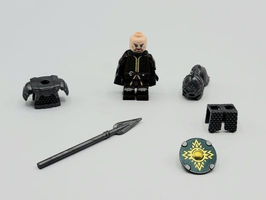 Lord the Rings Riders Rohan Lances Block Figures Set 10pcs