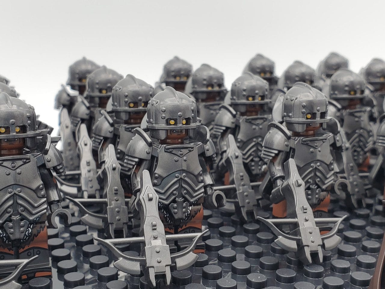 Lord the Rings Uruk-Hai Heavy Crossbows Block Figures Set 21pcs