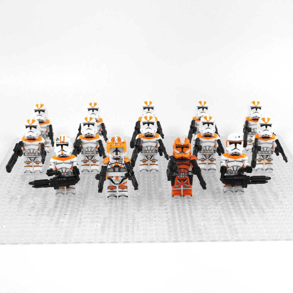Space War Theme 212th Clone Troopers and CaptainsBlock Figures Set