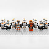 Space War Theme 212th Clone Troopers and CaptainsBlock Figures Set