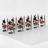 Napoleonic Wars British Royal NCO’s Block Figures Set of 10pcs
