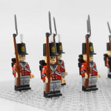 Napoleonic Wars K.G.L. Line Infantry Block Figures Set of 10pcs