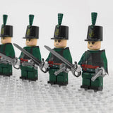 Napoleonic Wars Officer Of the 95th Regiment Block Figures Set of 5pcs