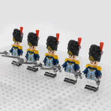 Napoleonic Wars Officer Of the Old Grenadiers Block Figures Set of 5pcs