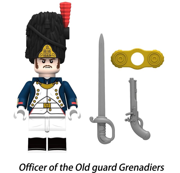 Napoleonic Wars Offices and Captains Block Figures