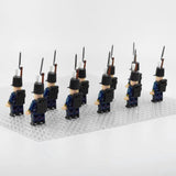 Napoleonic Wars Portuguese Line Infantry Block Figures Set of 10pcs
