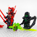 Ninjago Mr E Fangdam Vangelis Morro Oni Block Figures Set of 5pcs