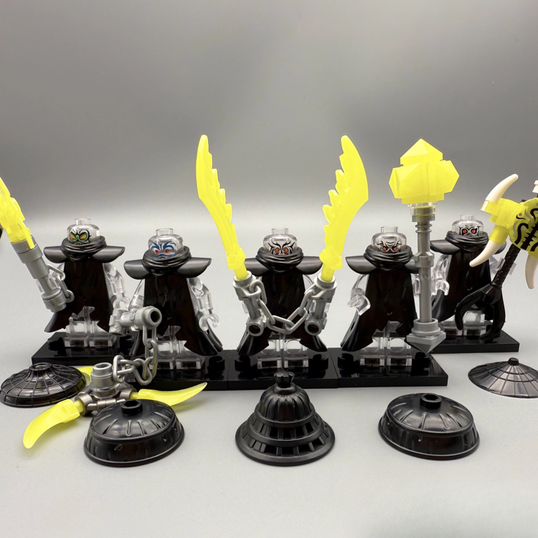Ninjago Nether Space Shadow Warrior Block Figures Set